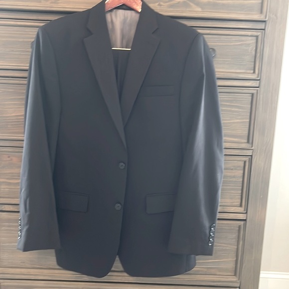Black Calvin Klein two piece suit - Picture 1 of 5